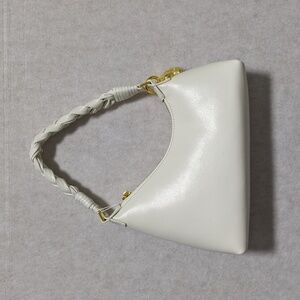 New Aupen Nirvana Vegan Leather Shoulder Bag - Snow White